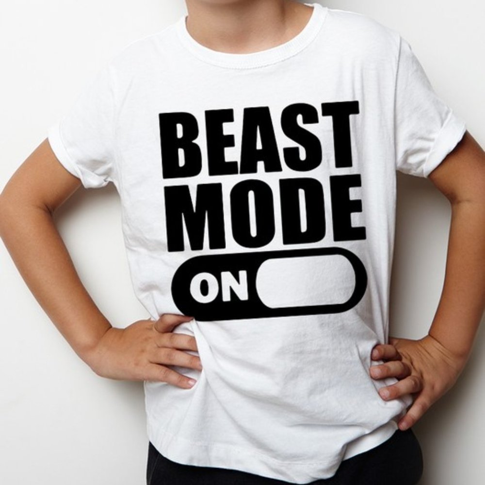 Beast Mode Youth Unisex Jersey Tee